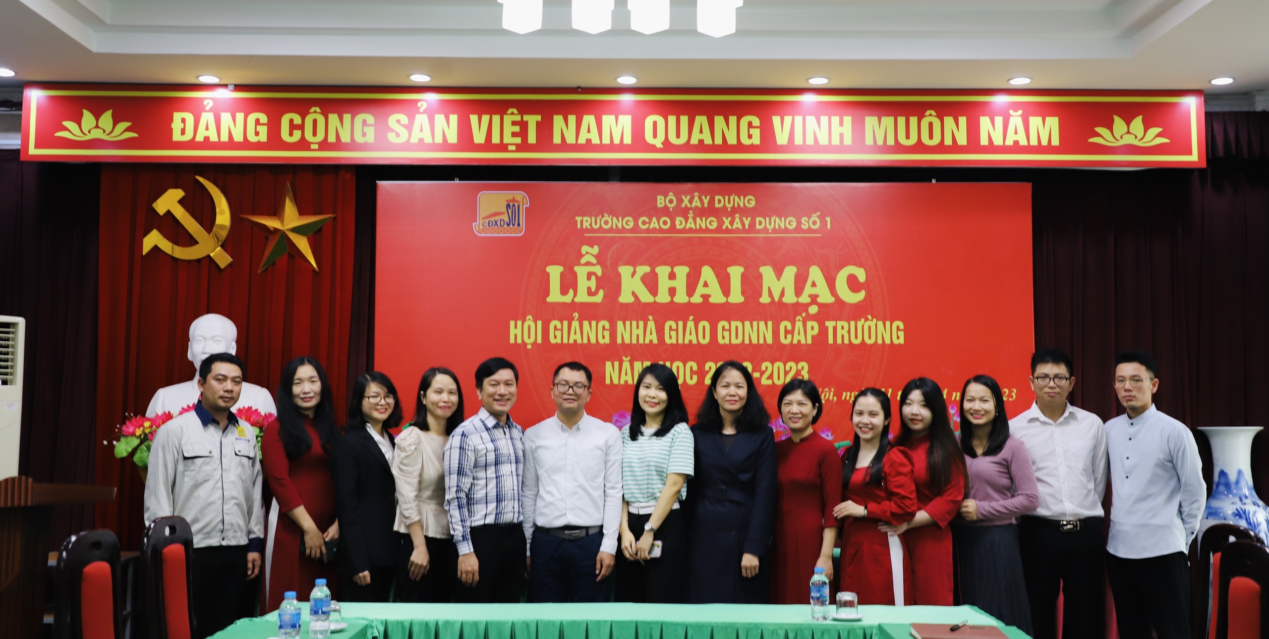 LỄ KHAI MẠC HỘI GIẢNG NHÀ GIÁO GDNN CẤP TRƯỜNG NĂM HỌC 2022 – 2023